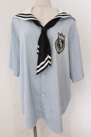 画像: TRAVAS TOKYO / セーラーカラーシャツ F サックス O-26-03-11-068-PU-TO-YM-OS