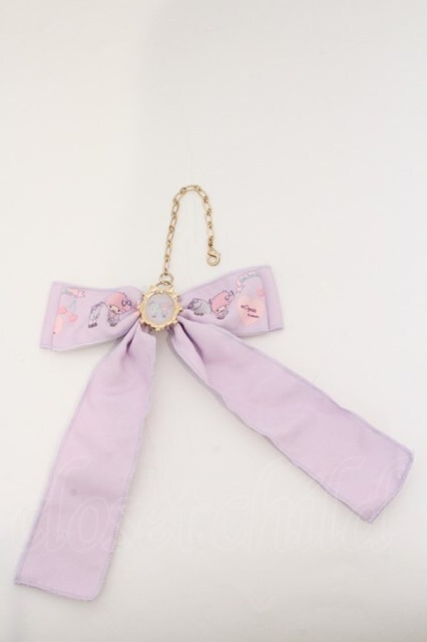 画像1: m petit by misako / AMサンリオ キキララ バッグチャーム  ラベンダー O-26-03-11-010-LO-ZA-IG-OS (1)