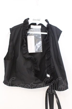 画像: DearMyLove / 浴衣用フリル襟インナー M クロ O-26-03-11-077-EL-TO-OW-OS