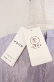 画像3: axes femme / 配色ベルト付総レースドレス F ラベンダー O-26-03-11-078-AX-OP-OW-OS (3)