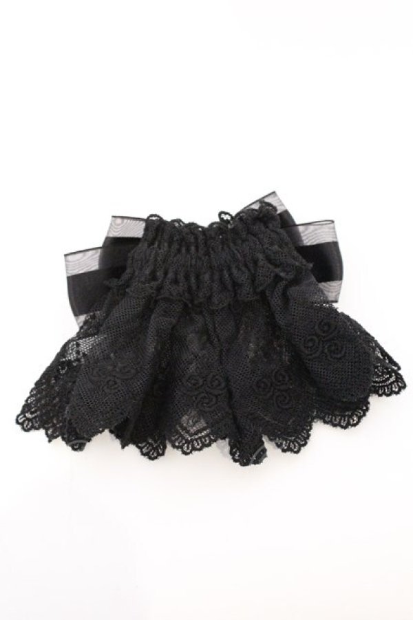 画像3: ALICE and the PIRATES / A/Pチュールレースお袖とめ  クロ O-26-03-11-014-PA-ZA-IG-OS (3)