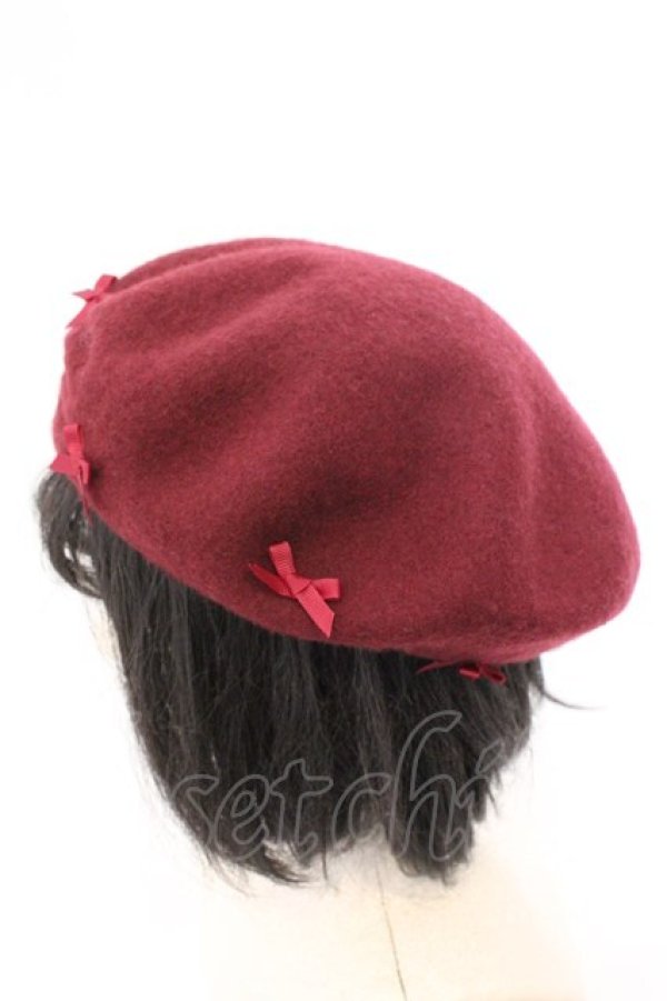 画像3: m petit by misako / サンリオプチリボンベレー 57.5cm ワイン ハローキティ O-26-03-11-016-LO-AC-IG-OS (3)