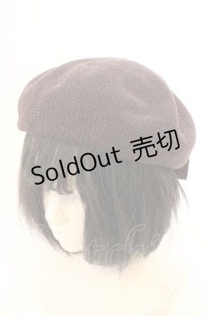 画像: m petit by misako / AMリボンサーモベレー  ブラウン O-26-03-11-024-LO-AC-IG-ZTK048