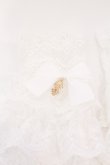 画像2: Kurumi Collaboration / CLK*レースグローブ  シロ O-26-03-11-004-GO-ZA-IG-OS (2)