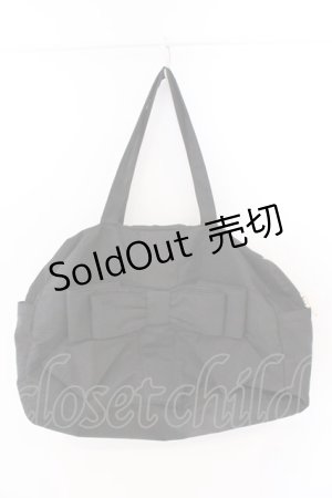 画像: m petit by misako / ボストンバッグ  クロ O-26-03-11-029-LO-BG-IG-ZT0314J