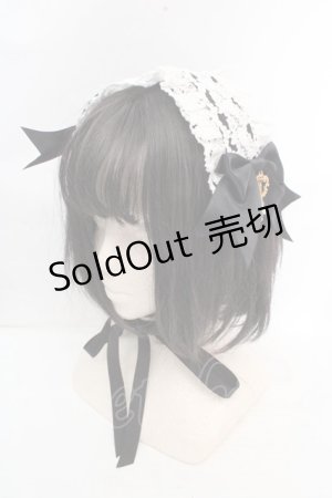 画像: BABY,THE STARS SHINE BRIGHT / フローレンシアヘッドドレス  クロ×シロ O-26-03-12-004-BA-AC-IG-OS