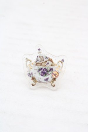画像: Enchantlic Enchantilly / Dolled up Ring  すみれのシュガーポット O-26-03-12-042-LO-AC-OW-OS