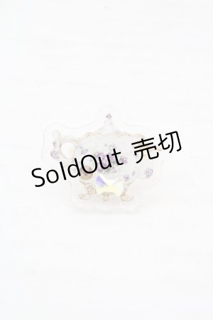 画像: Enchantlic Enchantilly / Dolled up Ring  すみれのティーポット O-26-03-12-043-LO-AC-OW-ZT0314J