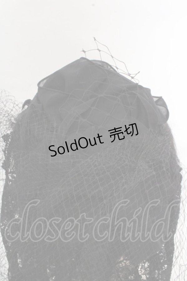 画像4: Vertu noir / フュネライユ トークハット  ブラック O-26-03-12-050-EL-AC-IG-OS (4)