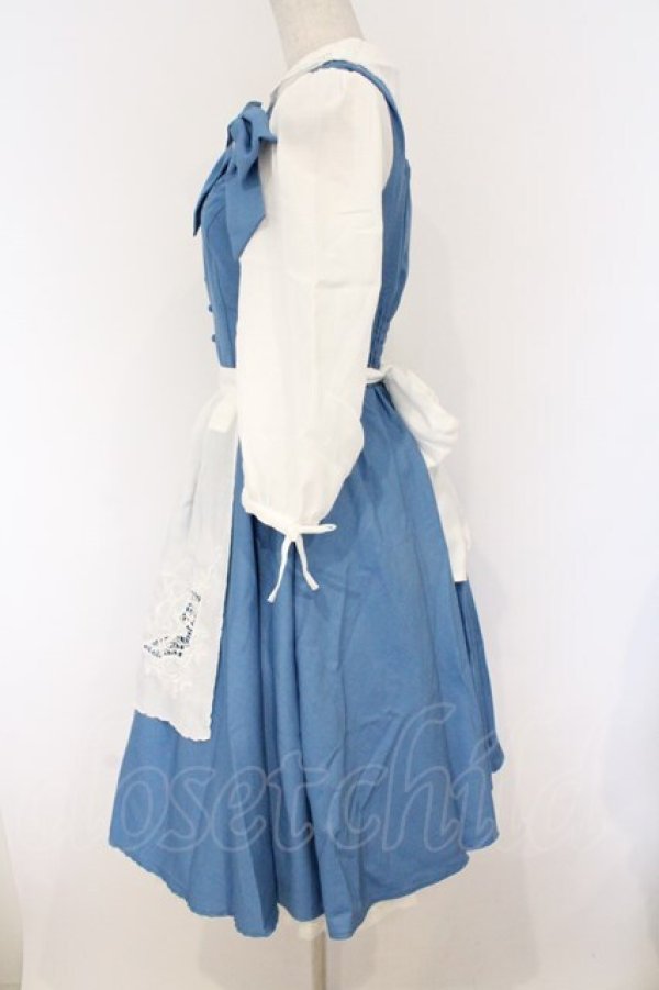 画像5: Secret Honey / Little town Dress （Beauty and the Beast ver. ドレス 8 ブルー×ホワイト O-26-03-12-1003-CA-OP-IG-OS (5)