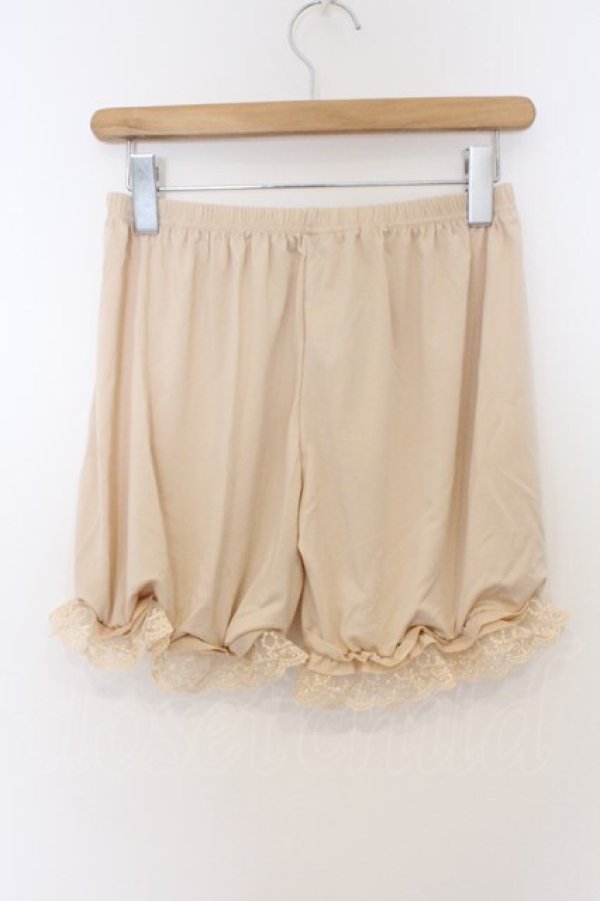 画像3: m petit by misako / ECAM3ブスソフリルドロワーズ M~L ベージュ O-26-03-12-1039-LO-PA-IG-OS (3)