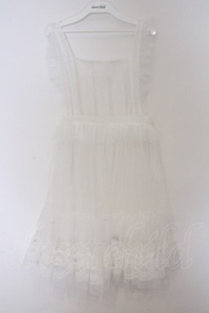 画像: FLC / 星名桜子 hsチュールエプロンジャンスカ M シロ O-26-03-12-1040-LO-OP-IG-OS