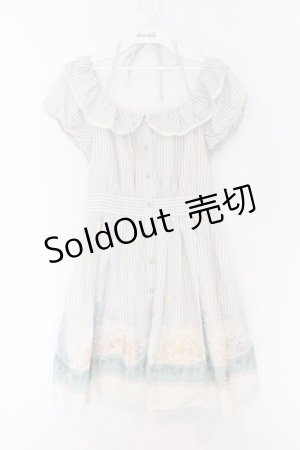 画像: Secret Honey / 壁の絵ワンピース(ラプンツェルver)  アイボリー×ラベンダー O-26-03-12-1044-CA-OP-IG-OS