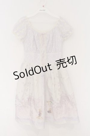 画像: Secret Honey / エンドロール地図柄ワンピース(ラプンツェルver) 2 ラベンダー O-26-03-12-1046-CA-OP-IG-OS