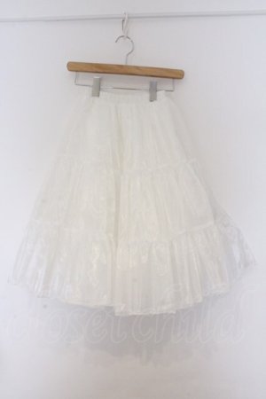 画像: Wunderwelt / オリジナルふわふわロングパニエ  シロ O-26-03-12-1047-EL-SK-IG-OS