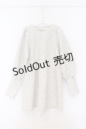 画像: merry jenny / ジャガードフレアミニワンピース  アイボリー O-26-03-12-1008-LO-OP-IG-OS