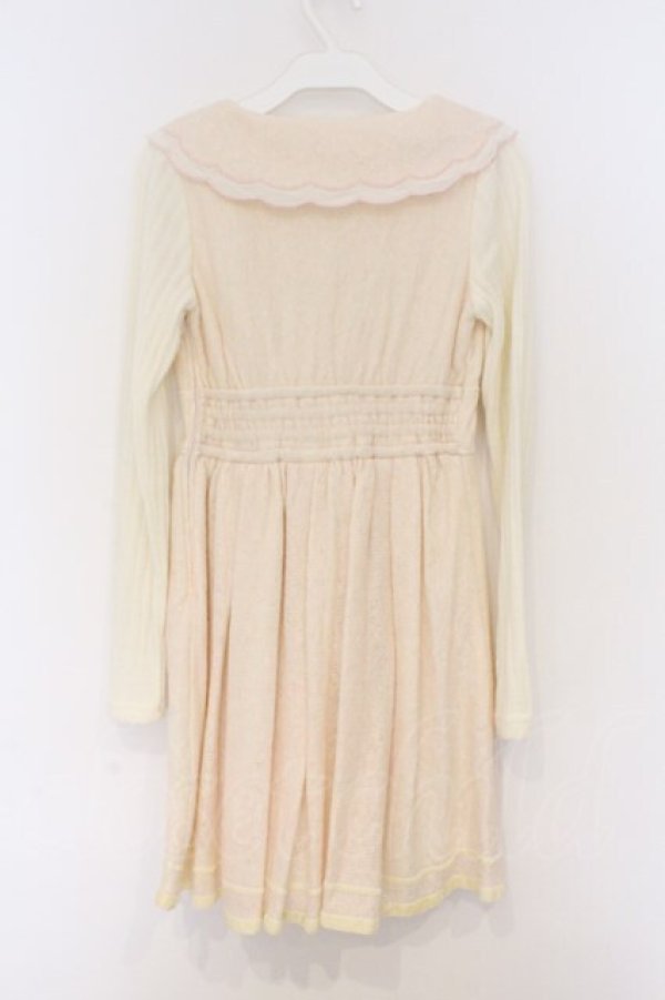 画像3: LIZ LISA / 鉤針×ファーワンピース  アイボリー O-26-03-12-1011-LO-OP-IG-OS (3)