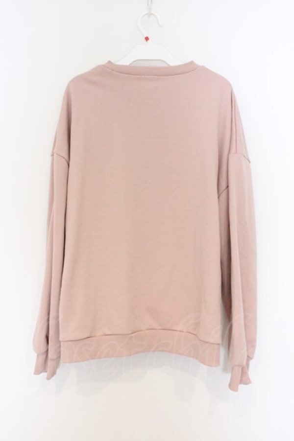 画像3: merry jenny / 猫図鑑スウェット  ピンク O-26-03-12-1015-LO-TO-IG-OS (3)