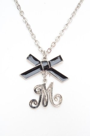 画像: MILK / ロゴリボンネックレス  シルバー O-26-03-12-007-ML-AC-OW-ZT0314J