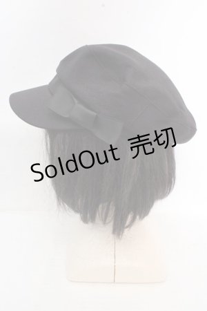 画像: m petit by misako / サンリオキャラクターズコラボ キャスケット 57.5cm クロ O-26-03-12-002-LO-AC-OW-ZT0314J