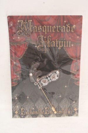 画像: Enchantlic Enchantilly / マスカレード・ハットピン  クロ O-26-03-12-014-LO-AC-OW-OS