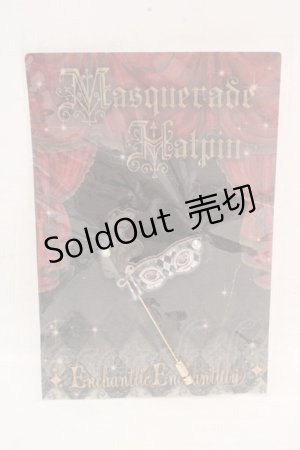 画像: Enchantlic Enchantilly / マスカレード・ハットピン  クロ O-26-03-12-014-LO-AC-OW-ZT0314J