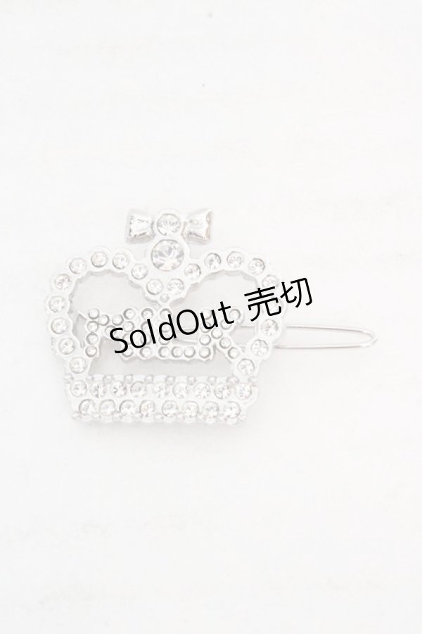 画像1: MILK / クラウンピン  シルバー O-26-03-12-016-ML-AC-OW-OS (1)