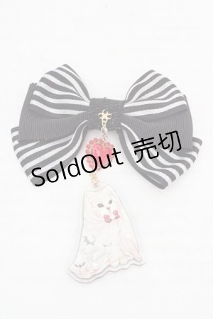 画像: Enchantlic Enchantilly / シーツキャットリボンブローチ  クロ O-26-03-12-024-LO-AC-OW-OS