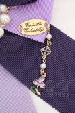 画像3: Enchantlic Enchantilly / すみれの宝石箱パールリボンブローチ  バイオレット O-26-03-12-029-LO-ZA-OW-OS (3)