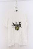 画像1: NieR Clothing / プリントTシャツ XL ホワイト×ブル君 O-26-03-13-033-PU-TS-OW-OS (1)