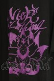 画像2: NieR Clothing / プリントTシャツ XL ブラック×九尾 O-26-03-13-038-PU-TS-OW-OS (2)