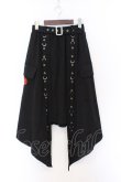 画像1: NieR Clothing / Dカン&ハトメ付きASYMMETRY SKIRT　スカート F ブラック O-26-03-13-059-PU-SK-OW-OS (1)