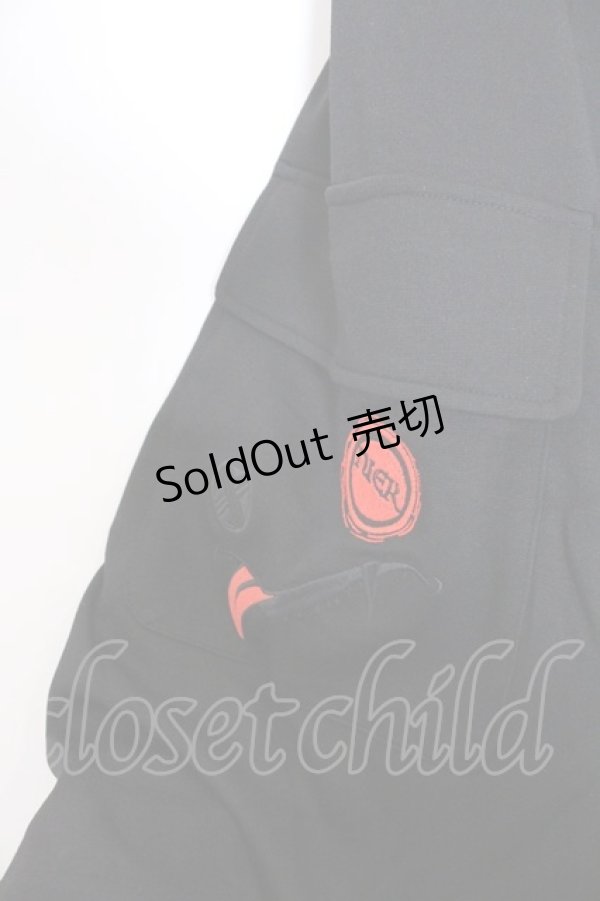 画像2: NieR Clothing / Dカン&ハトメ付きASYMMETRY SKIRT　スカート F ブラック O-26-03-13-059-PU-SK-OW-OS (2)