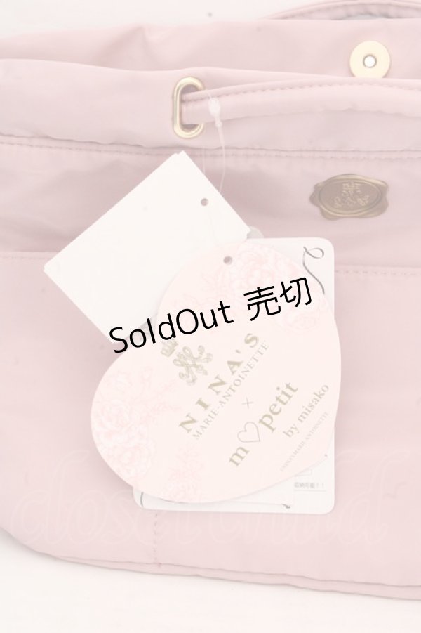 画像2: m petit by misako / NINA'Sバックインポーチ  ピンク O-26-03-13-1036-LO-ZA-OW-OS (2)