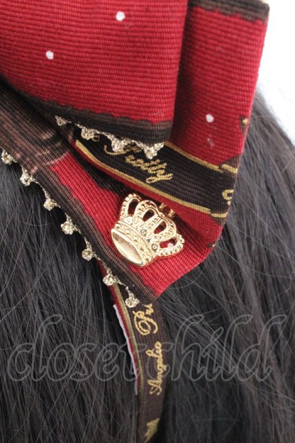 画像2: Angelic Pretty / Chocolate Rosetteカチューシャ  ワイン O-26-03-13-1004-AP-AC-IG-OS (2)