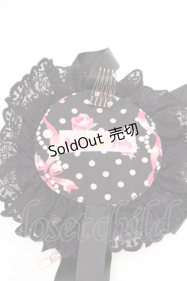 画像3: Angelic Pretty / レディローズキャノティエ  クロ×ピンク O-26-03-13-1001-AP-AC-IG-OS (3)