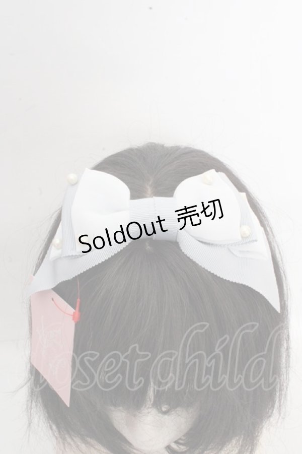 画像3: Melody BasKet / fraisier horie1周年リボンクリップ  サックス O-26-03-13-1021-LO-AC-OW-OS (3)