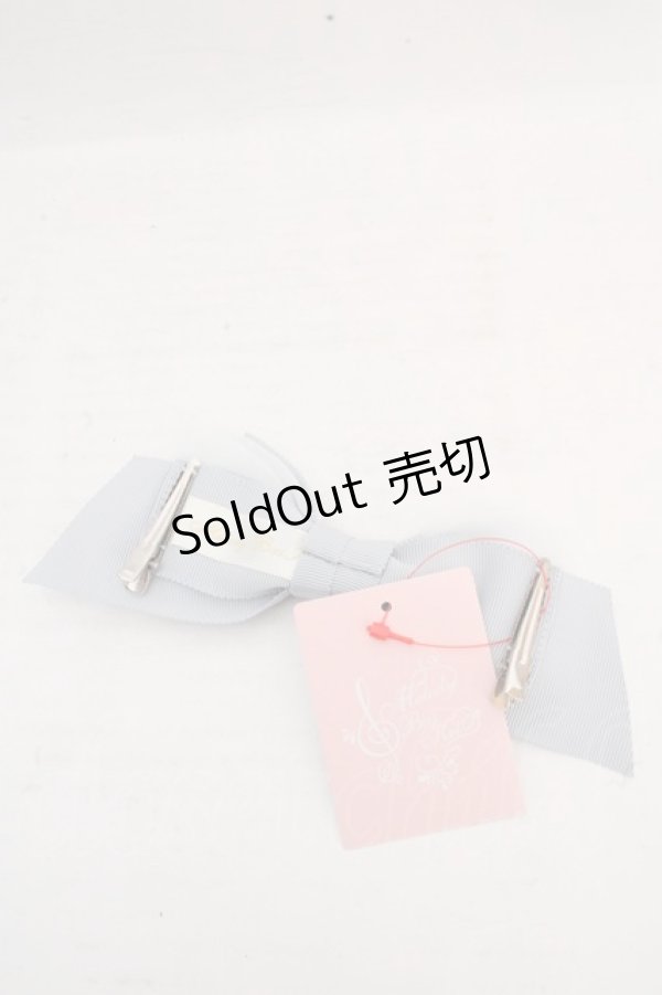 画像4: Melody BasKet / fraisier horie1周年リボンクリップ  サックス O-26-03-13-1021-LO-AC-OW-OS (4)