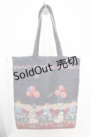 画像: ALICE and the PIRATES / Marionette Chris柄トートBag  クロ系 O-26-03-13-1029-PA-BG-OW-ZT500