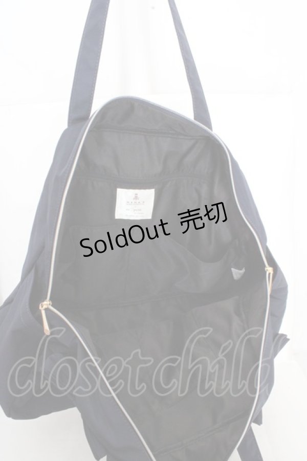 画像4: m petit by misako / NINA'Sコラボボストン  ネイビー O-26-03-13-1033-LO-BG-OW-OS (4)