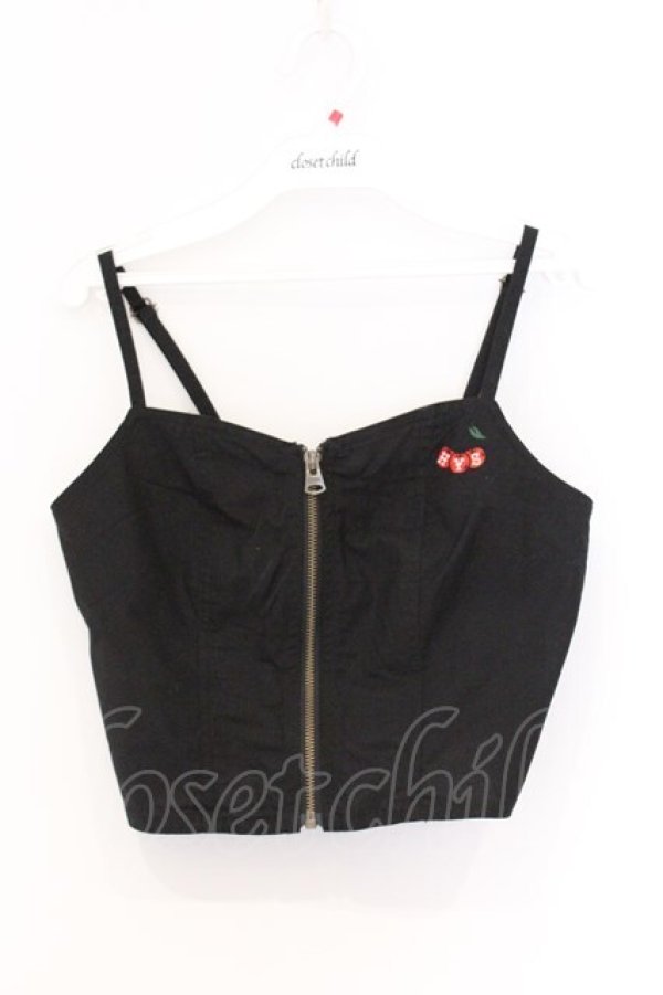 画像1: HYSTERIC GLAMOUR / ミリタリービスチェ M ブラック O-26-03-13-006-PU-TO-OW-OS (1)