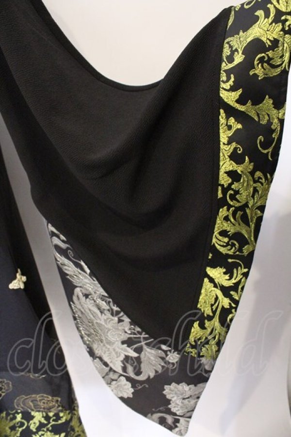 画像5: Qutie Frash / アシメ着物カーデ  ブラック O-26-03-13-002-QU-JA-OW-OS (5)