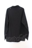 画像3: NieR Clothing / ハトメデザインプルオーバー F ブラック O-26-03-13-029-PU-TO-OW-OS (3)