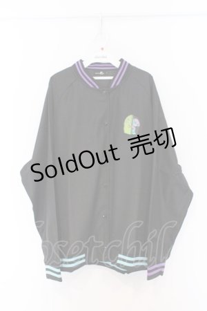 画像: NieR Clothing / キャラptブルゾンジャケット F ブラック（ONE君） O-26-03-13-030-PU-JA-OW-OS