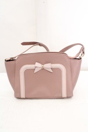 画像: m petit by misako / AMリボンヨコショルダーバッグ  ピンク O-26-03-14-025-LO-BG-OW-OS
