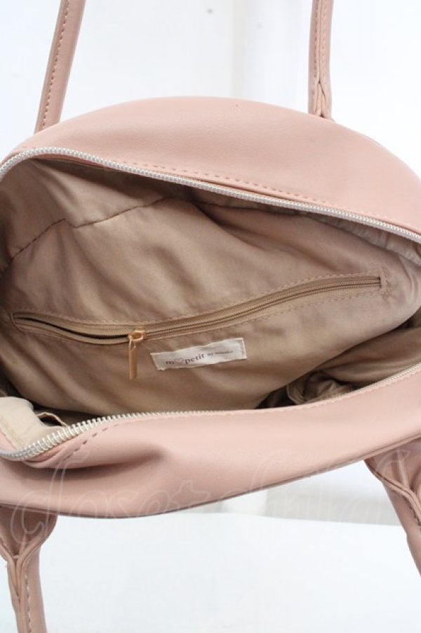 画像4: m petit by misako / AMサークルリボントートバッグ  ピンク O-26-03-14-027-0-BG-OW-OS (4)