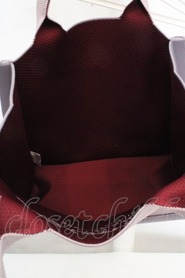 画像4: m petit by misako / サンリオキャラクターズコラボニットトートバッグ  ラベンダー O-26-03-14-032-LO-BG-OW-OS (4)