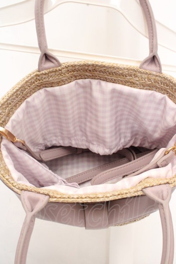 画像4: m petit by misako / チャーム付き2WAYバッグ  ラベンダー O-26-03-14-035-LO-BG-OW-OS (4)