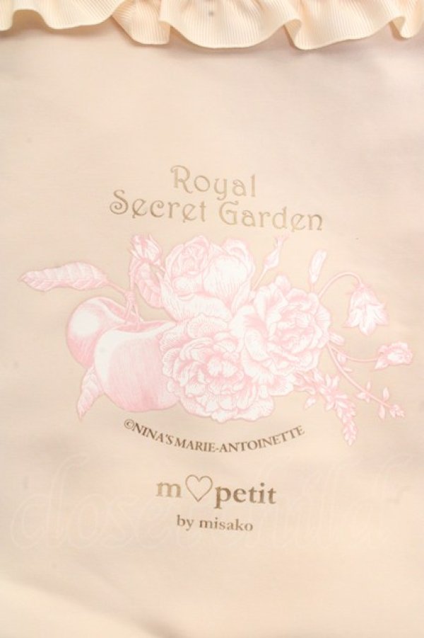 画像2: m petit by misako / NINA’Sコラボプリントトートバッグ  アイボリー O-26-03-14-036-LO-BG-OW-OS (2)