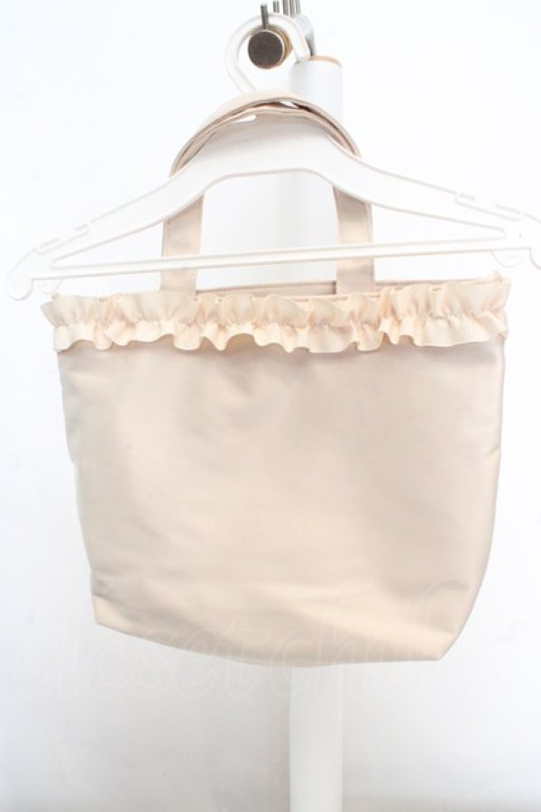 画像3: m petit by misako / NINA’Sコラボプリントトートバッグ  アイボリー O-26-03-14-036-LO-BG-OW-OS (3)